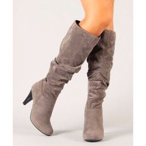 Sofft Slouch Suede Leather Boots